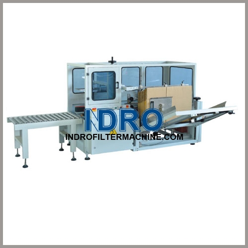 Vertical Automatic Case Unpacking & Bottom Sealing Machine