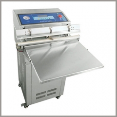 External extraction vacuum sealing packaging machine